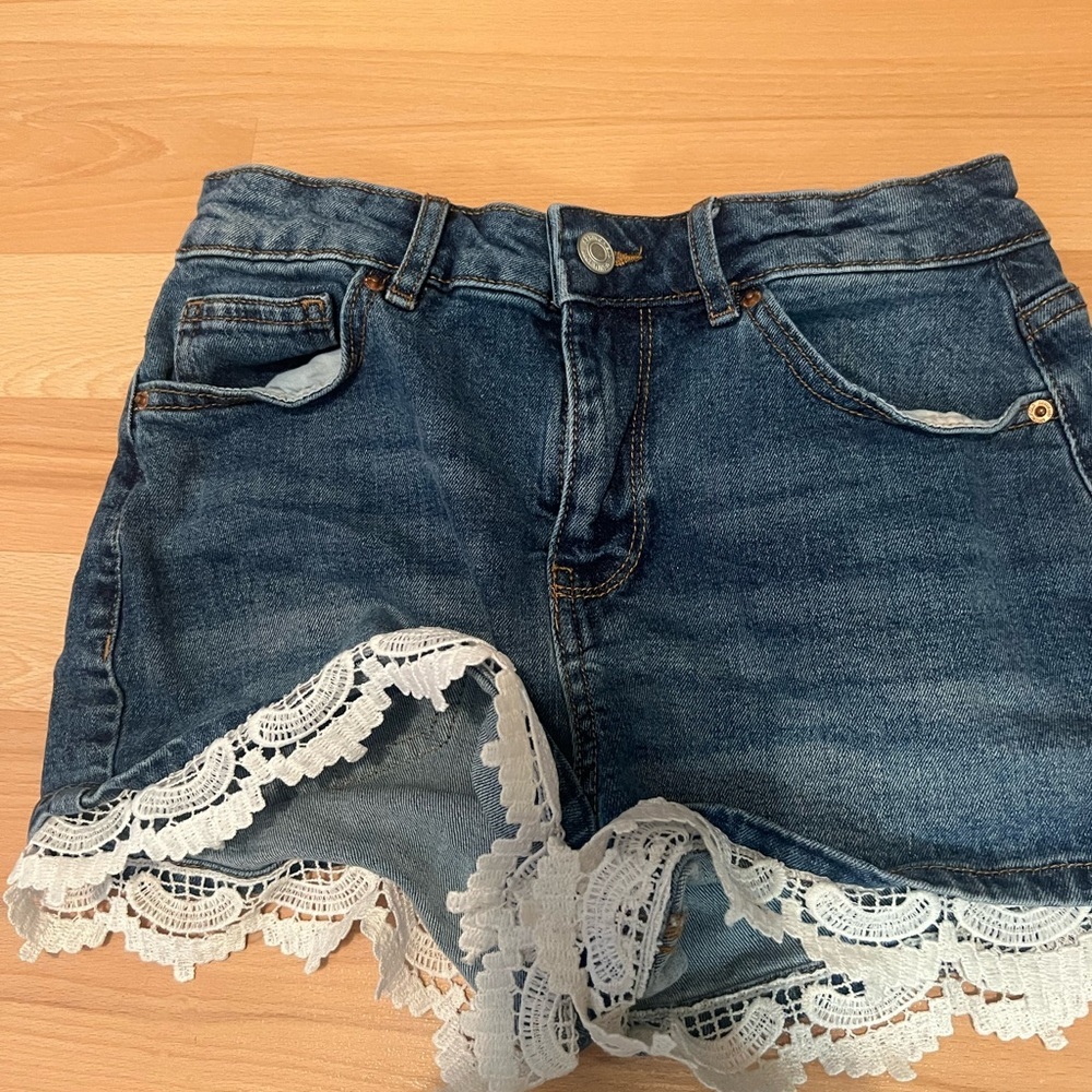 Springfield Jeans Shorts Size 34 Extra Small